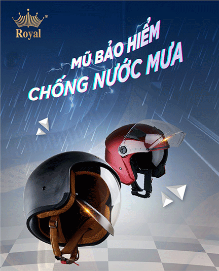 4 loại mũ bảo hiểm chống nước mưa tốt bạn nên chọn