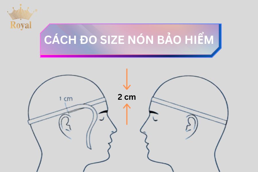 Cách đo size nón bảo hiểm chuẩn