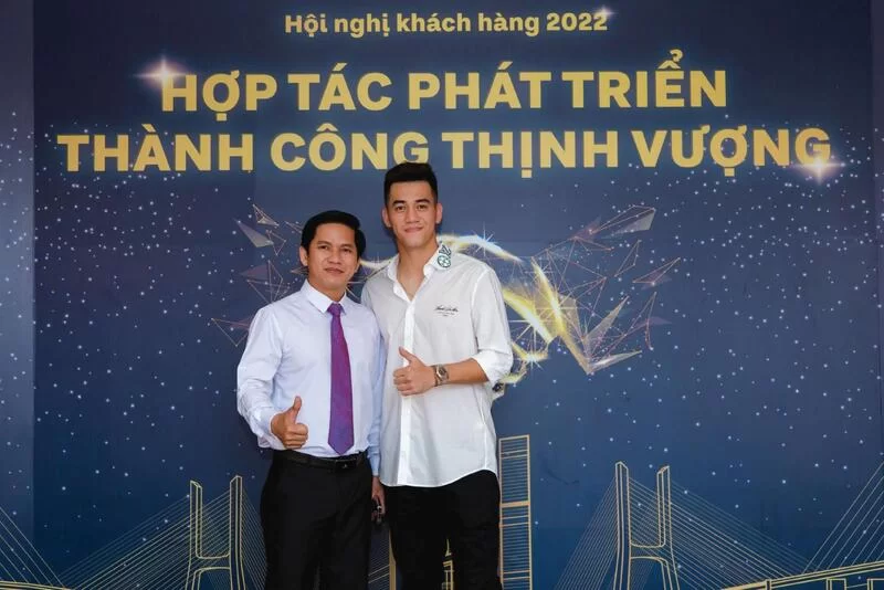 Tuyển thủ Quốc Gia Tiến Linh tham gia Hội nghị khách hàng Tập Đoàn Quốc Tế Á Châu 2022