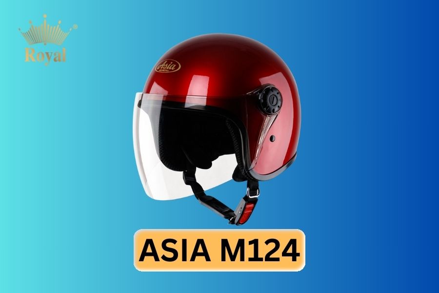 Mũ bảo hiểm 3/4 ASIA M124