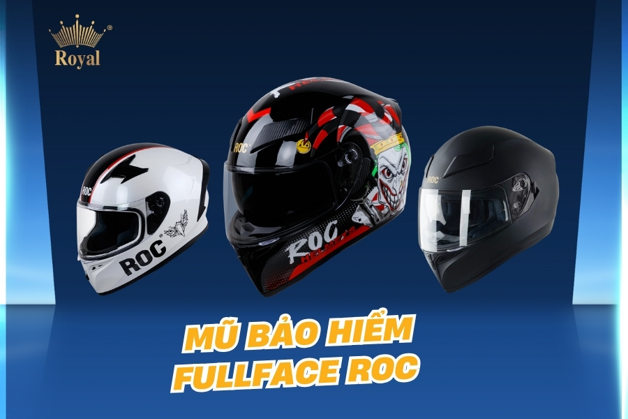 Nón fullface ROC chất lượng
