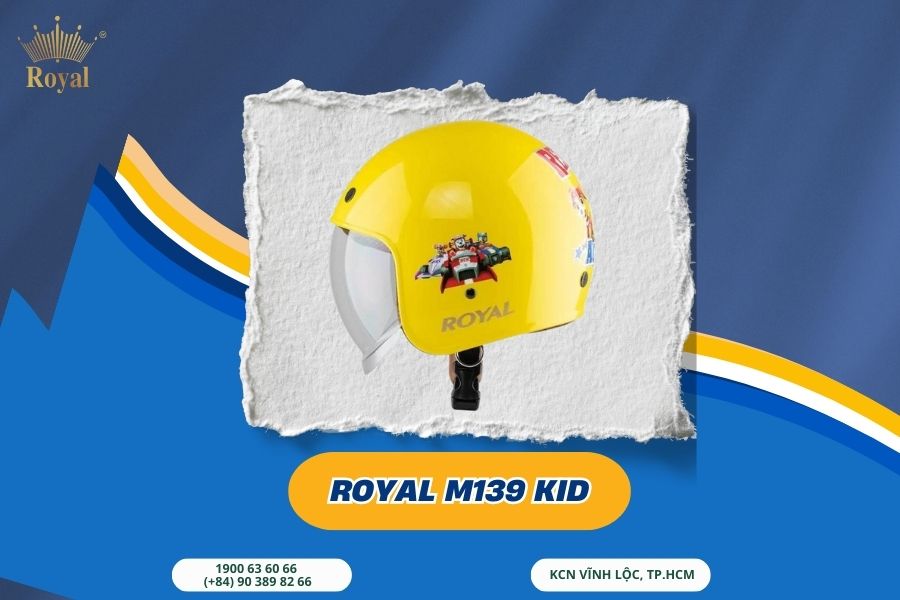 Royal M139 Kid Chó cứu hộ – vàng bóng