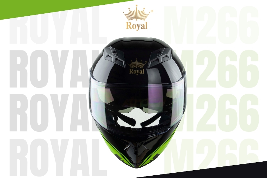 Royal M266 tem V8 Replica là mũ bảo hiểm fullface đến từ thương hiệu Royal Helmet, nón được sản xuất theo tiêu chuẩn an toàn QCVN giúp bảo vệ tối đa cho người sử dụng.