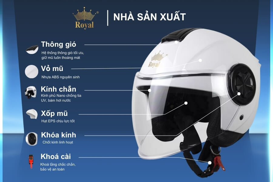 Cấu tạo chi tiết Royal M787 hồng bóng