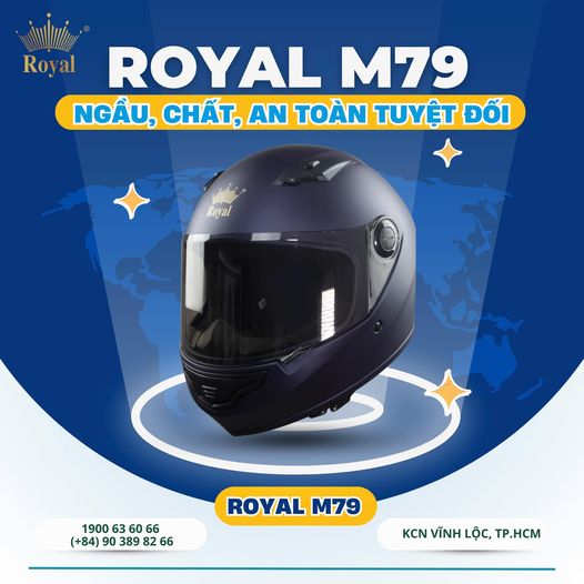 Royal M79 mang lại cảm giác đội rất thoải mái