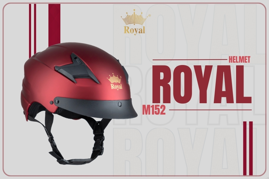 Royal M152 đỏ đô mờ có thiết kế và màu sắc phù hợp với nhiều đối tượng người sử dụng, dễ dàng phối với nhiều phong cách khác nhau.