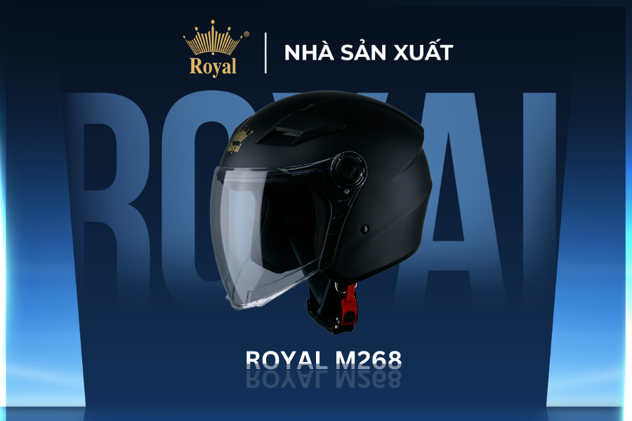 Royal M268 đen mờ sang trọng, cá tính