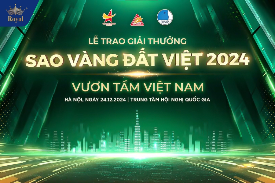 Lễ trao Giải thưởng Sao Vàng Đất Việt 2024 đã diễn ra tại Hà Nội