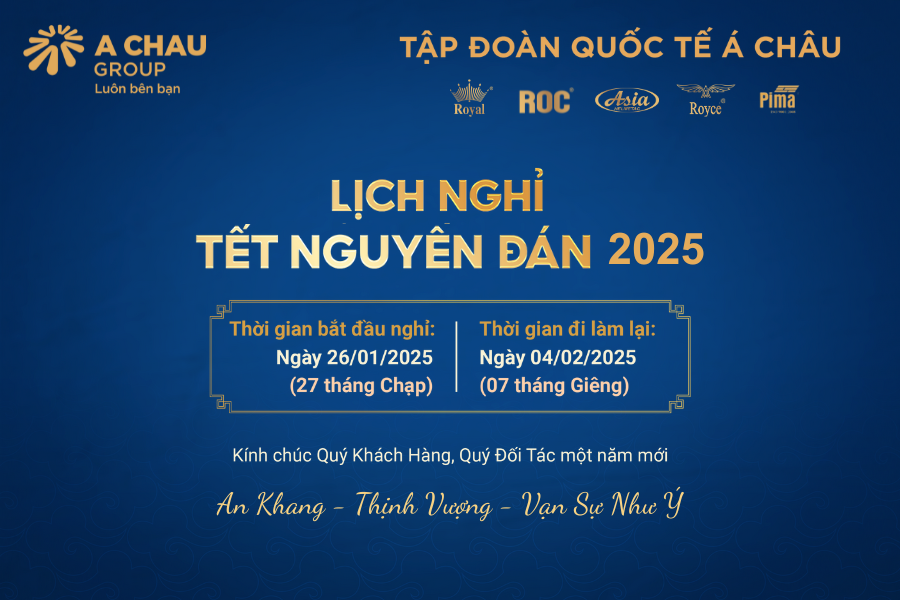 Lịch nghỉ Tết Nguyên Đán 2025 tại Royal Helmet