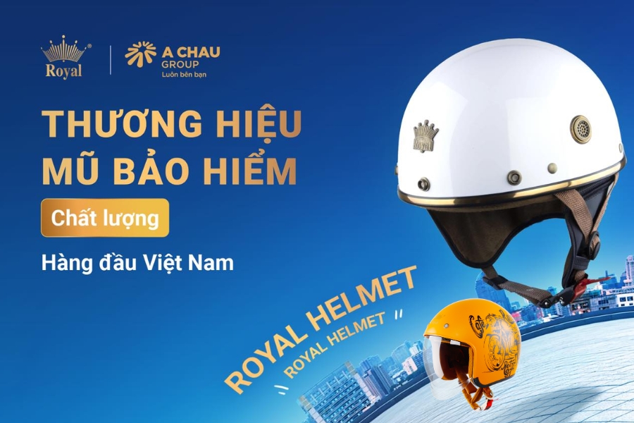 Royal Helmet thương hiệu mũ bảo hiểm chất lượng, thời trang