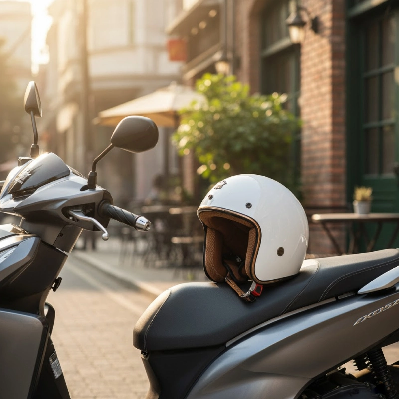 Các loại mũ bảo hiểm 3/4 gồm có mũ bảo hiểm cổ điển