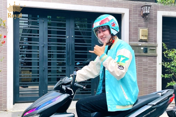 Mũ bảo hiểm 3/4 đẹp cho nam