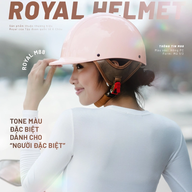 Mũ bảo hiểm nữ có gì đặc biệt