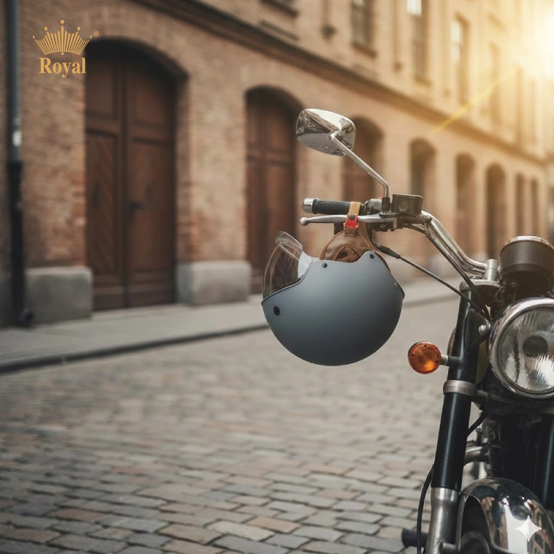 Cách bảo quản mũ bảo hiểm là không được treo mũ bảo hiểm trên gương