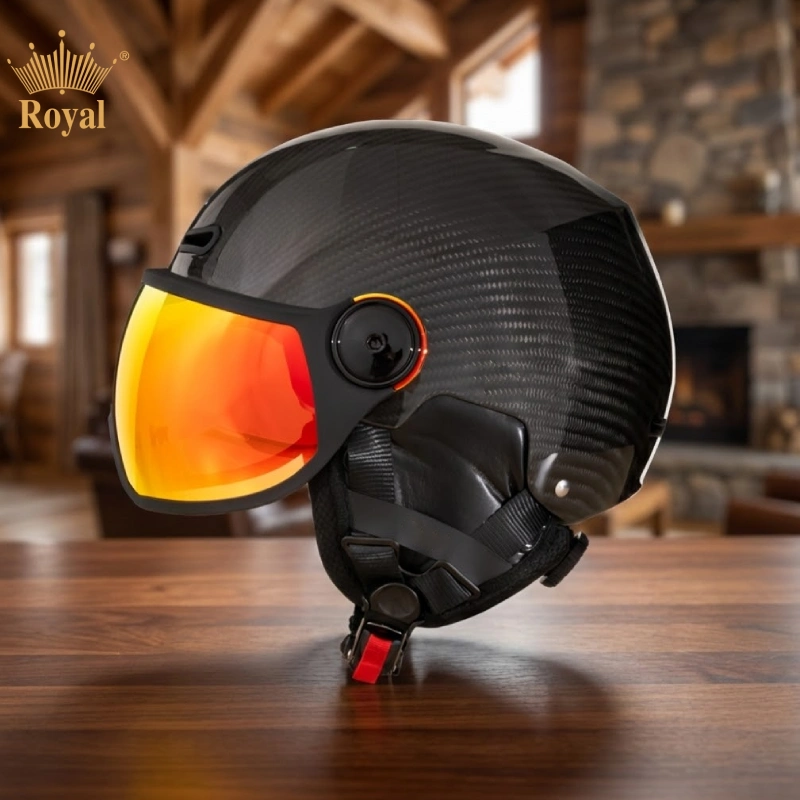 Mũ bảo hiểm carbon nửa đầu chính hãng