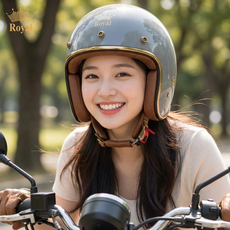 Royal OL20 nón bảo hiểm đẹp dành cho nữ