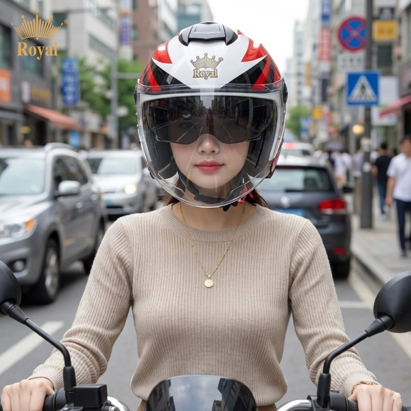 Nón bảo hiểm phong cách cho nữ mang tên M668