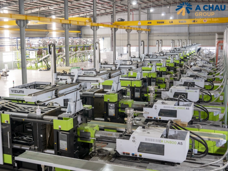 Á Châu sở hữu nhà máy sản xuất mũ bảo hiểm hiện đại