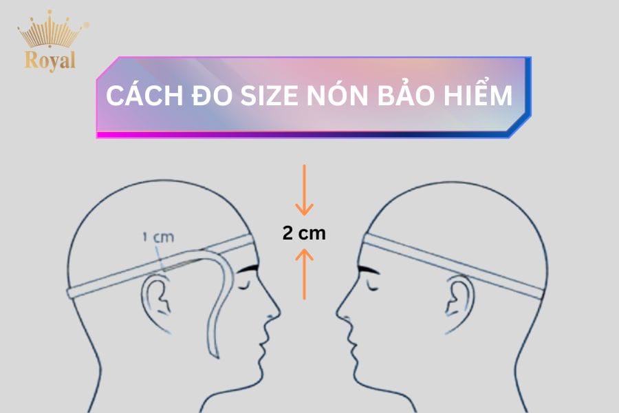 Cách đo size nón bảo hiểm chuẩn