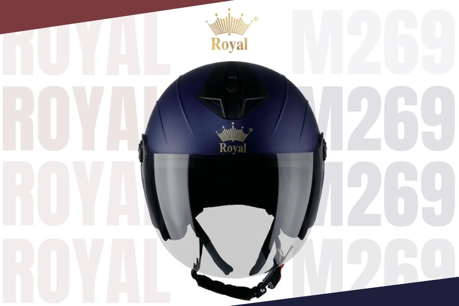 Nón Royal M269 có thiết kế sang trọng, màu sắc phù hợp với nhiều phong cách