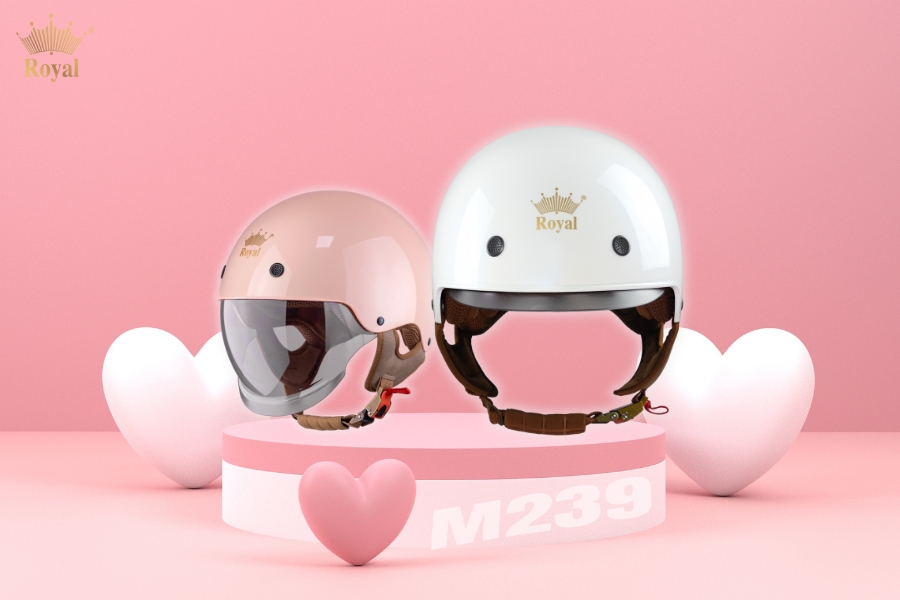 Mũ bảo hiểm nữ chính hãng quà tặng đặc biệt cho nàng