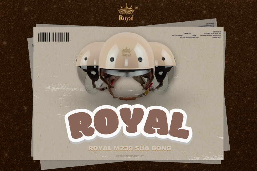 Vững tâm, an toàn cùng Royal M239 Sữa bóng
