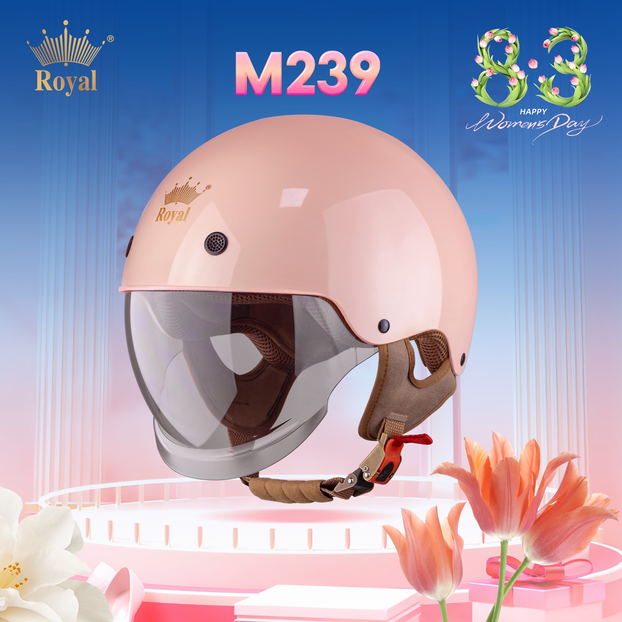 Royal M239 màu hồng sữa dành tặng cho nàng