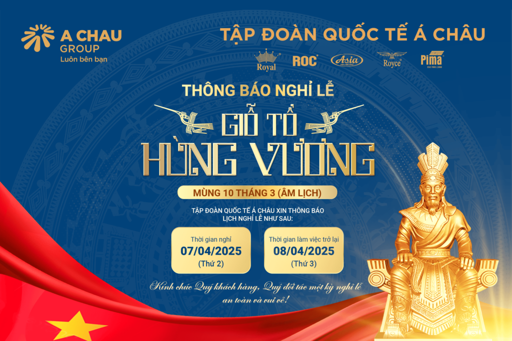 Thông báo lịch nghỉ lễ Giỗ Tổ Hùng Vương năm 2025
