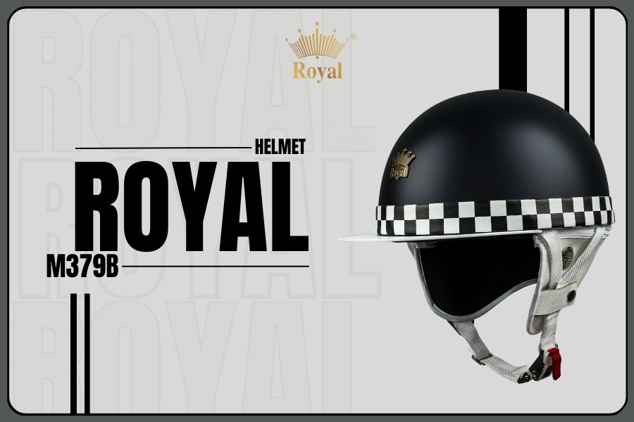 Mũ bảo hiểm Royal M379B thời trang, tinh tế, dẫn đầu xu thế trẻ