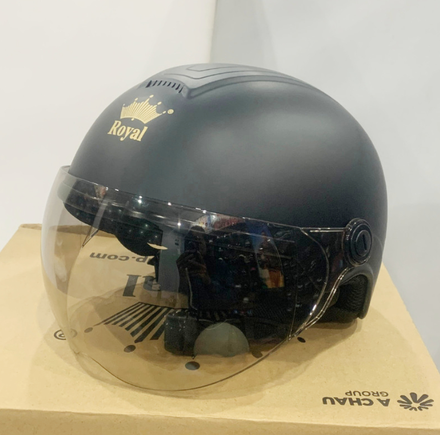 Mũ bảo hiểm nửa đầu có kính M103K