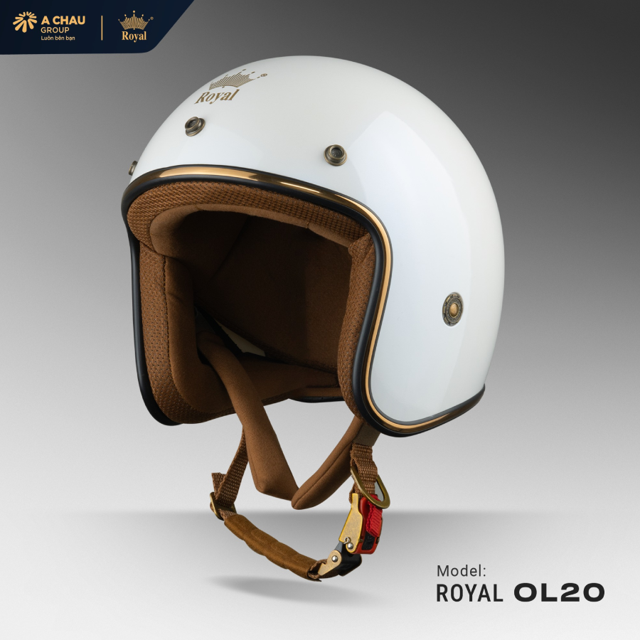 Nón bảo hiểm thoáng mát Royal OL20