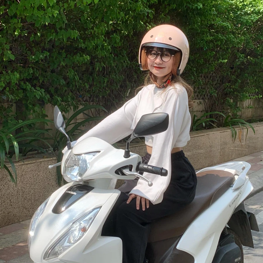 Đội nón bảo hiểm an toàn giúp bạn tự tin khi lái xe