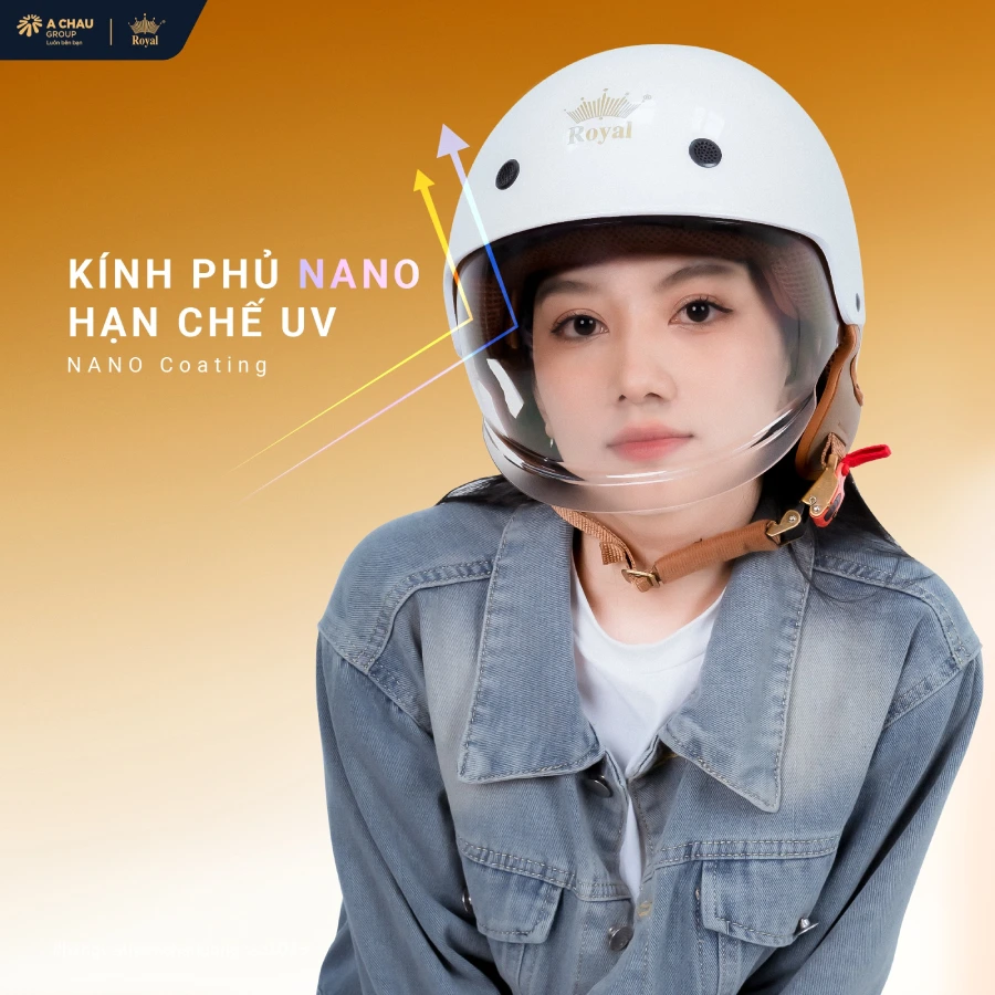 Lợi ích của việc đội mũ bảo hiểm là bảo vệ mắt