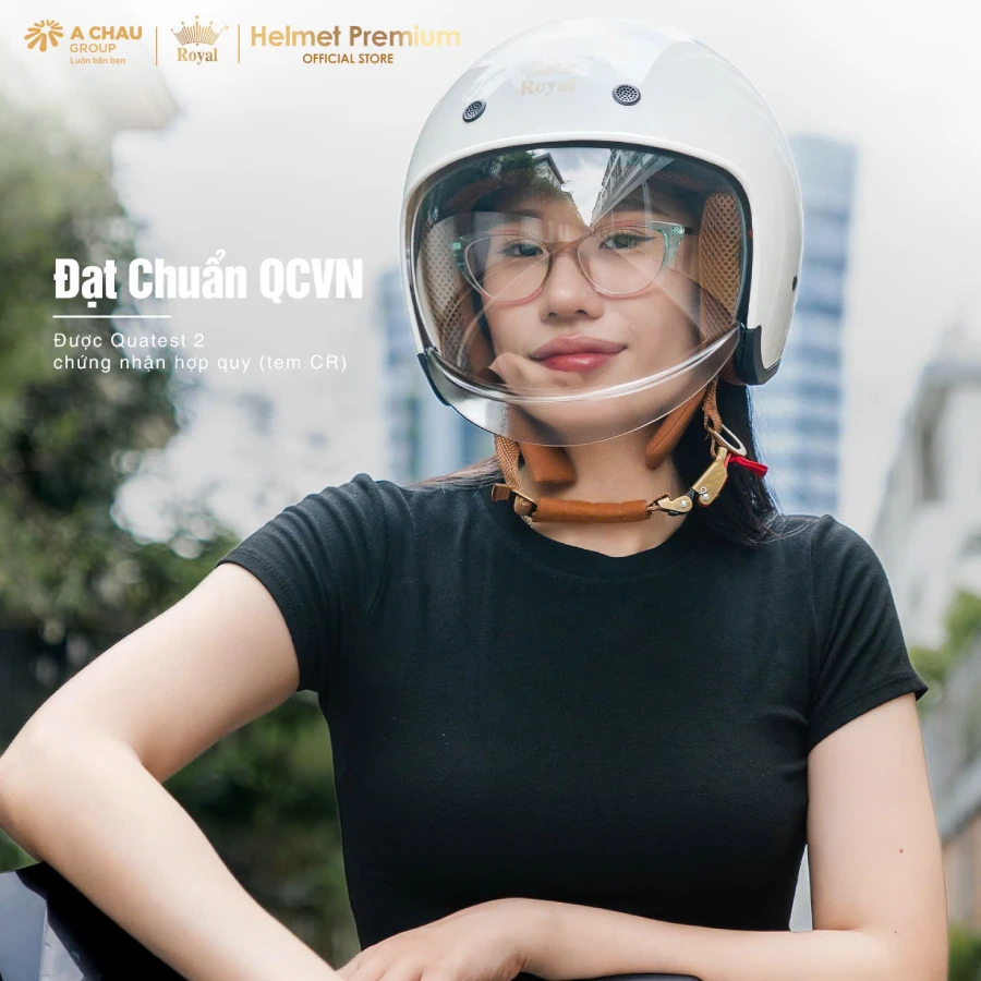 Mũ bảo hiểm an toàn sẽ có lớp vỏ cứng từ nhựa abs nguyên sinh