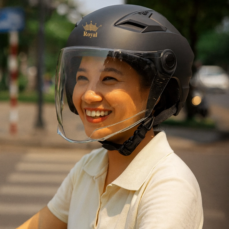 Nón bảo hiểm nữ cao cấp Royal M89K