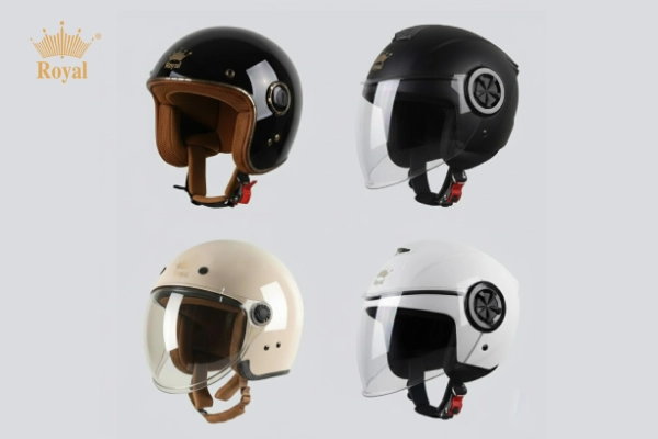 Các loại mũ bảo hiểm 3/4