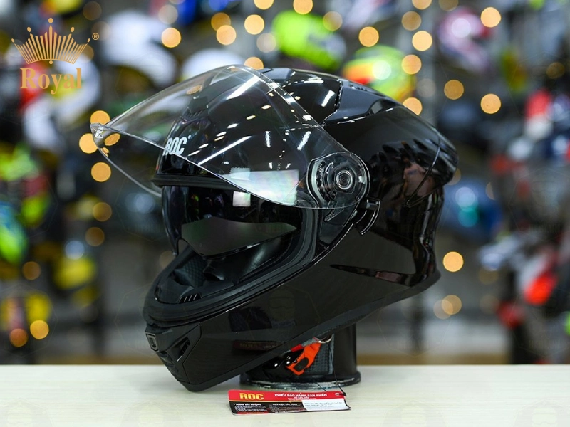 Mũ bảo hiểm fullface loại nào tốt - ROC R011