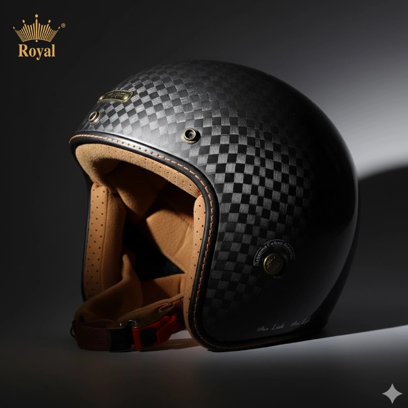 Dùng ánh sáng để kiểm tra thật giả nón 3/4 carbon