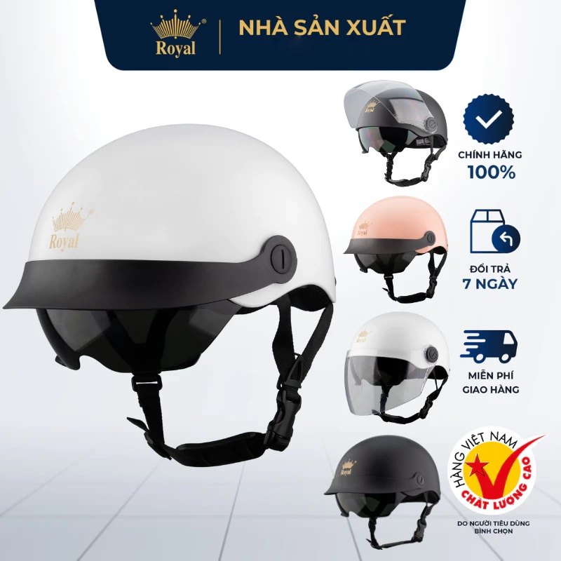 Mũ bảo hiểm nửa đầu nữ M579LT