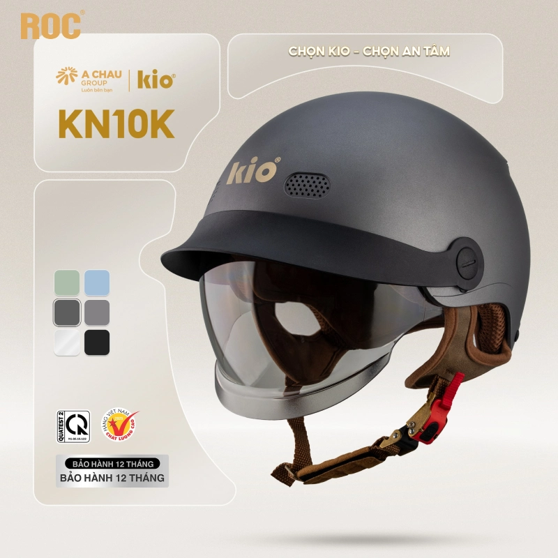 KiO thương hiệu mũ bảo hiểm tốt tại Việt Nam