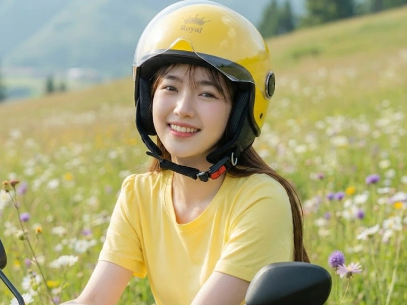 M125 mẫu mũ bảo hiểm đẹp cho nữ cá tính