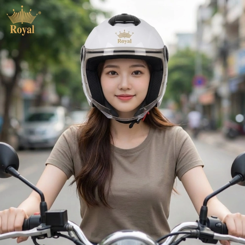 Nón bảo hiểm nữ phong cách gọi tên XH01