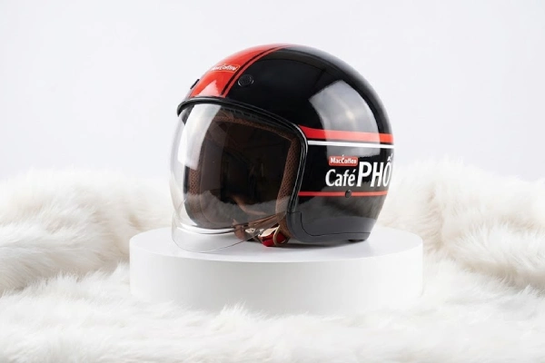 Mũ bảo hiểm quảng cáo