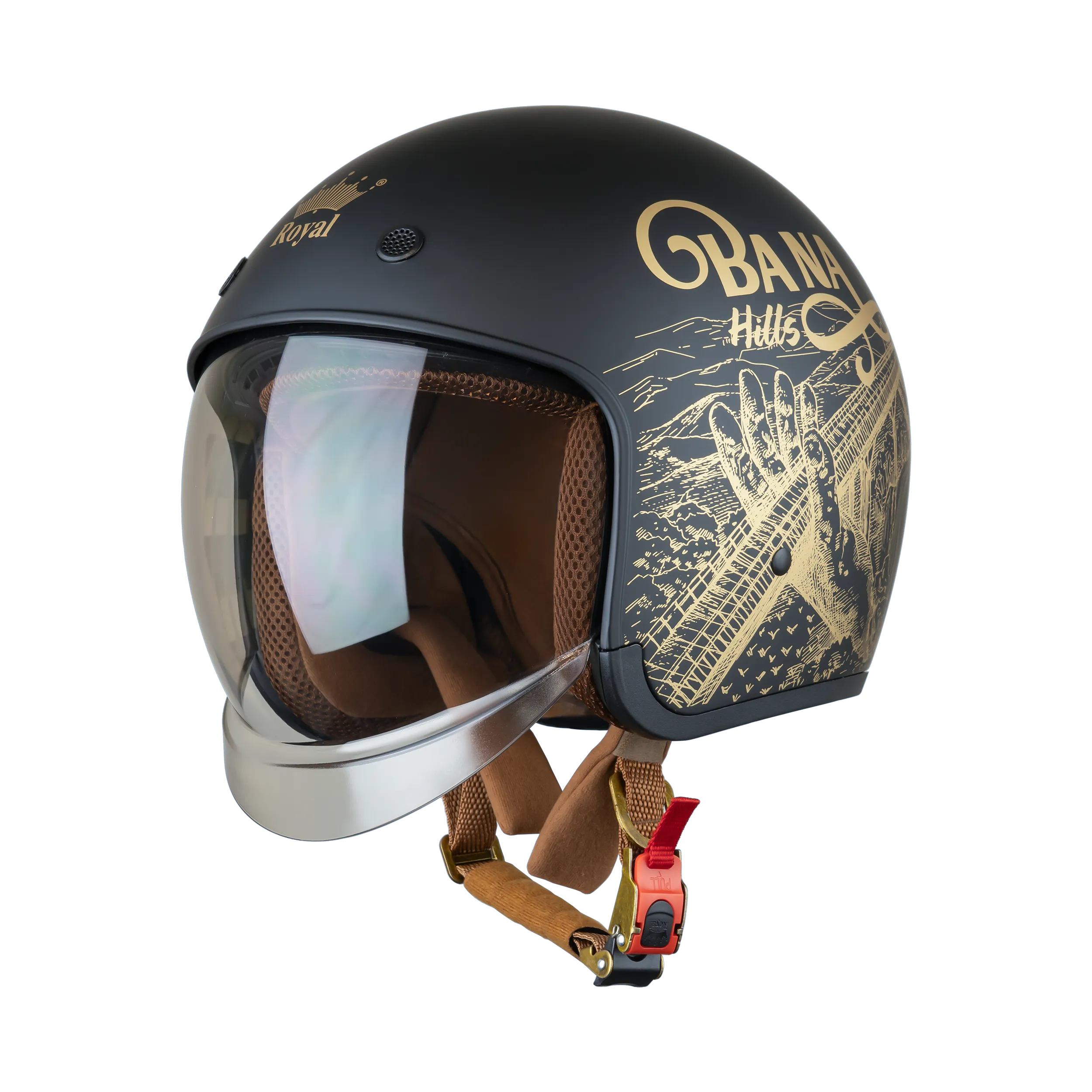 Mũ bảo hiểm Royal M139 Design