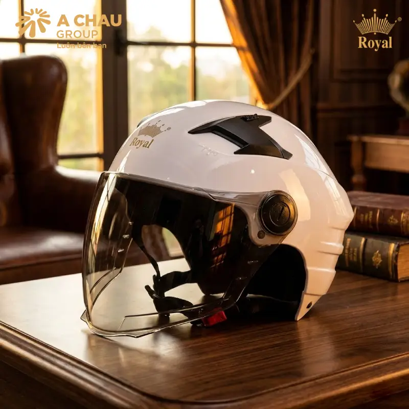 Mũ bảo hiểm trắng M89K