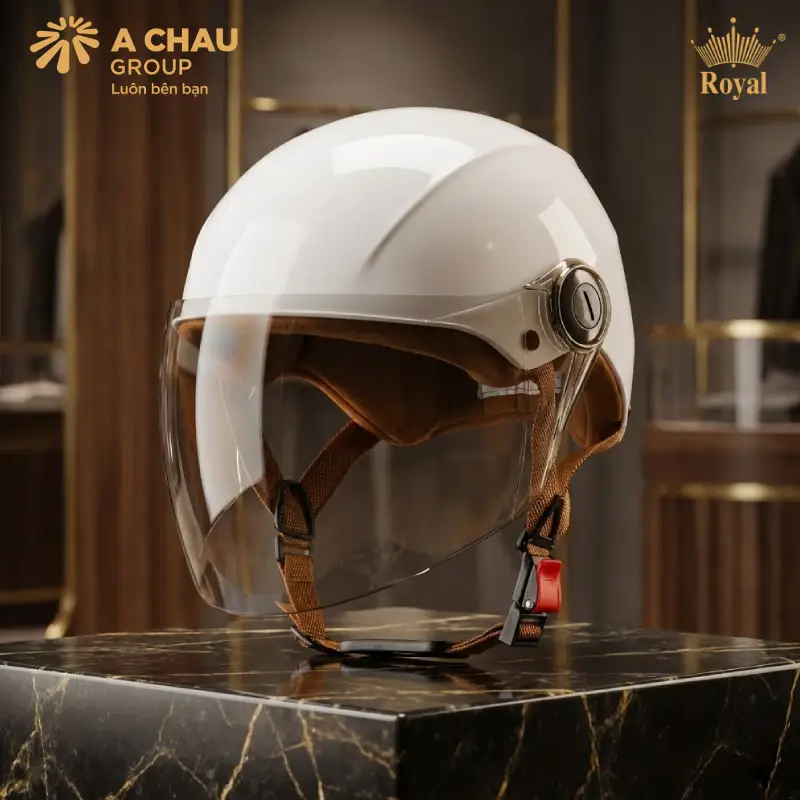 Mũ bảo hiểm màu trắng M99