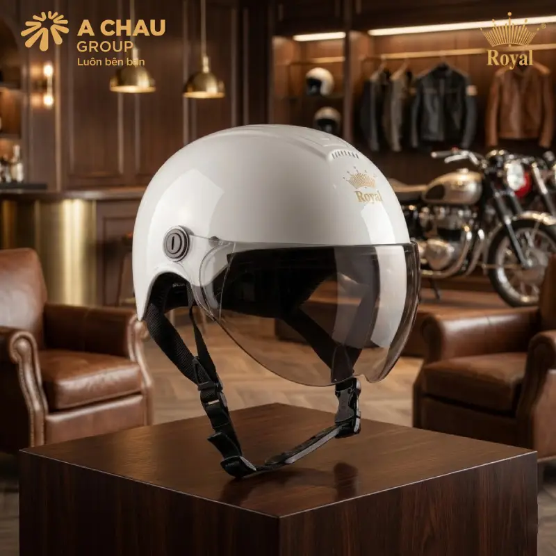 Nón bảo hiểm trắng M103K