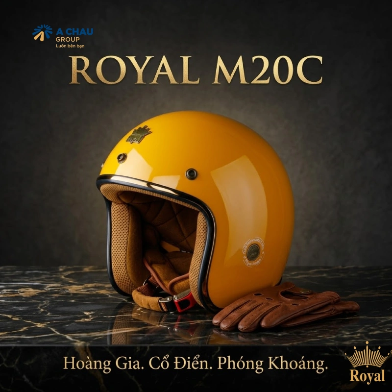 Royal M20C màu vàng cuốn hút