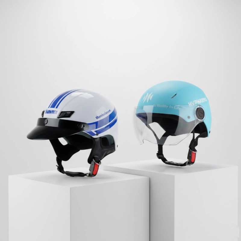 Mũ bảo hiểm 1/2 đầu