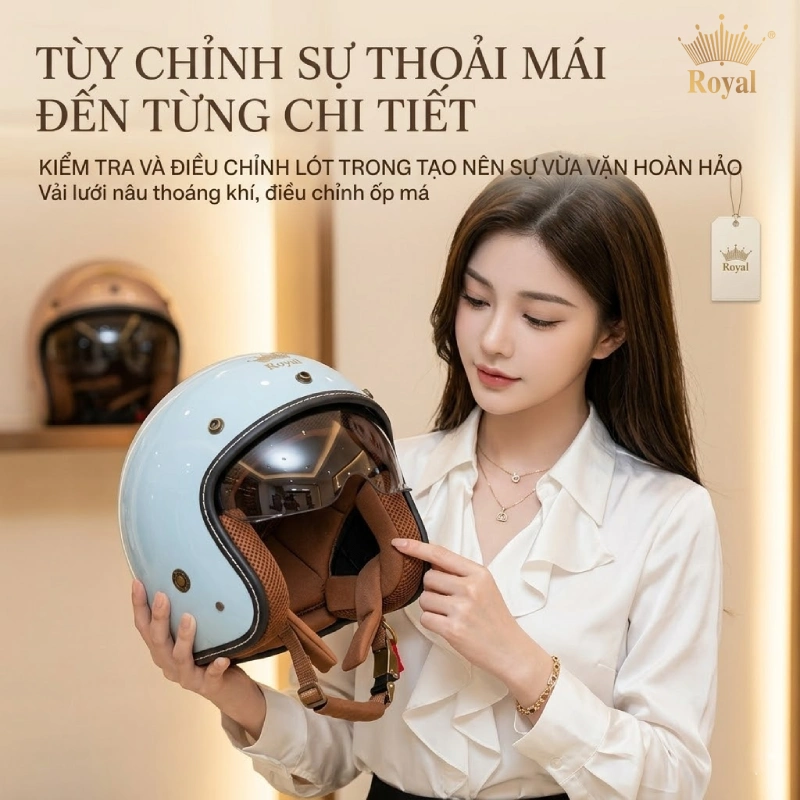 Kiểm tra và điều chỉnh lại phần lót bên trong